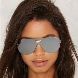 Quay Show Time Mirrored Sunglasses